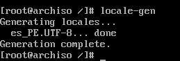 Locale-gen